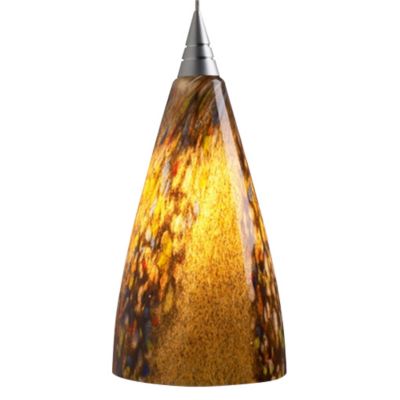 Zara LED Down Pendant with 4 In. Kiss Canopy by Bruck Lighting - Starlight Lighting USA and Canada